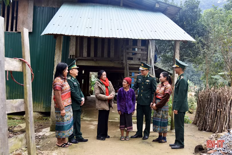 Những ngày giáp tết của lính biên phòng Hà Tĩnh