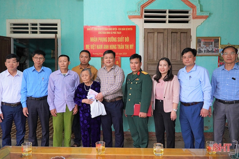 Phụng dưỡng suốt đời với Mẹ Việt Nam anh hùng Trần Thị Mỹ