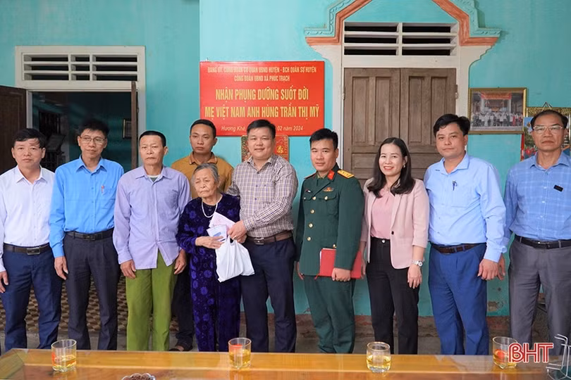 Phụng dưỡng suốt đời với Mẹ Việt Nam anh hùng Trần Thị Mỹ