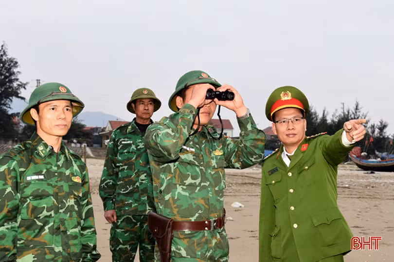 Những ngày giáp tết của lính biên phòng Hà Tĩnh