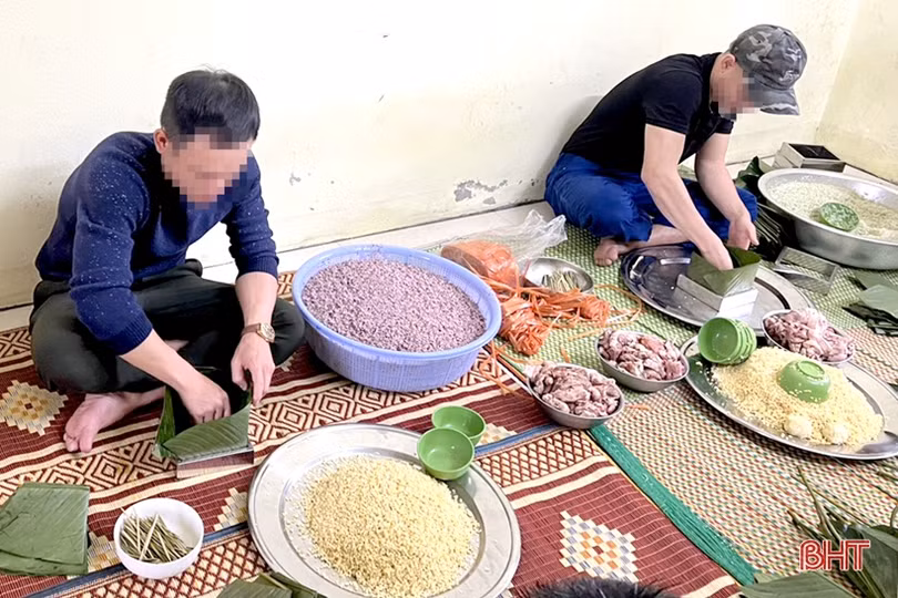 Tết ấm ở Trung tâm Chữa bệnh - Giáo dục - Lao động xã hội Hà Tĩnh