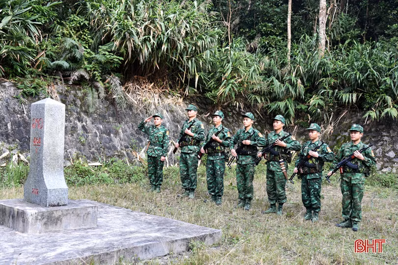Những ngày giáp tết của lính biên phòng Hà Tĩnh