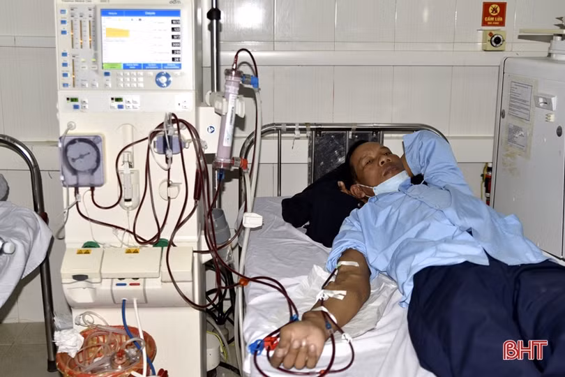 Ca chạy thận cuối cùng của năm tại Bệnh viện Đa khoa tỉnh Hà Tĩnh