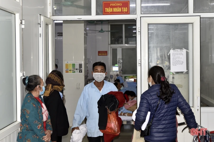 Ca chạy thận cuối cùng của năm tại Bệnh viện Đa khoa tỉnh Hà Tĩnh