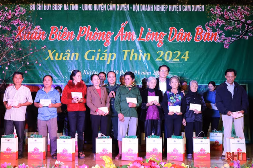 Những ngày giáp tết của lính biên phòng Hà Tĩnh