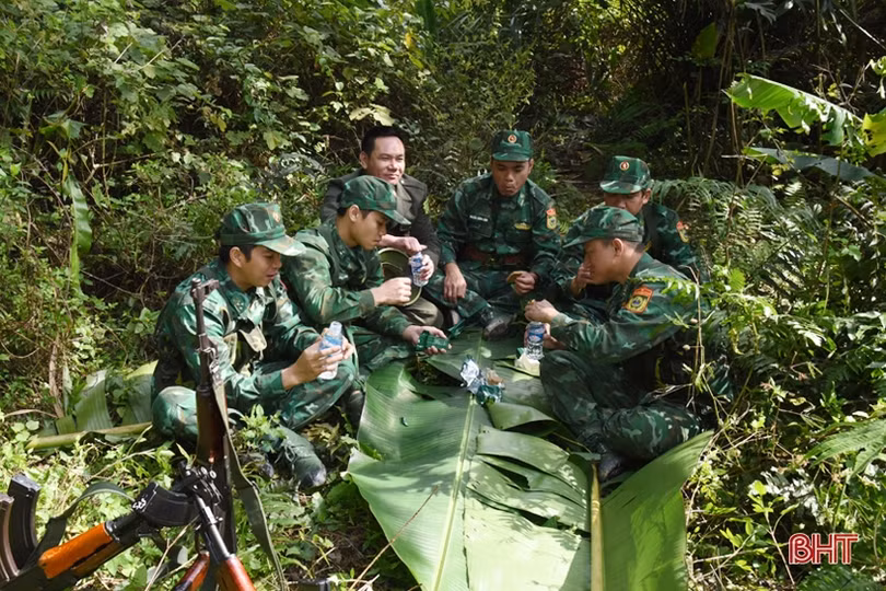 Những ngày giáp tết của lính biên phòng Hà Tĩnh