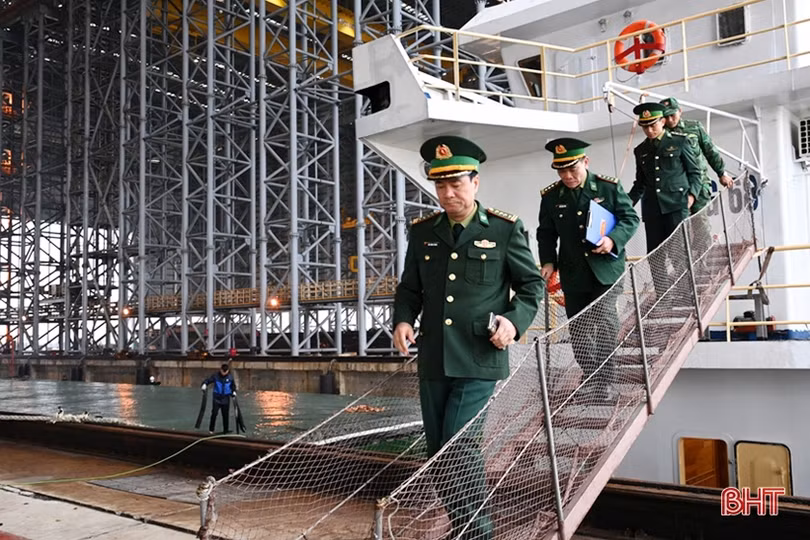 Những ngày giáp tết của lính biên phòng Hà Tĩnh