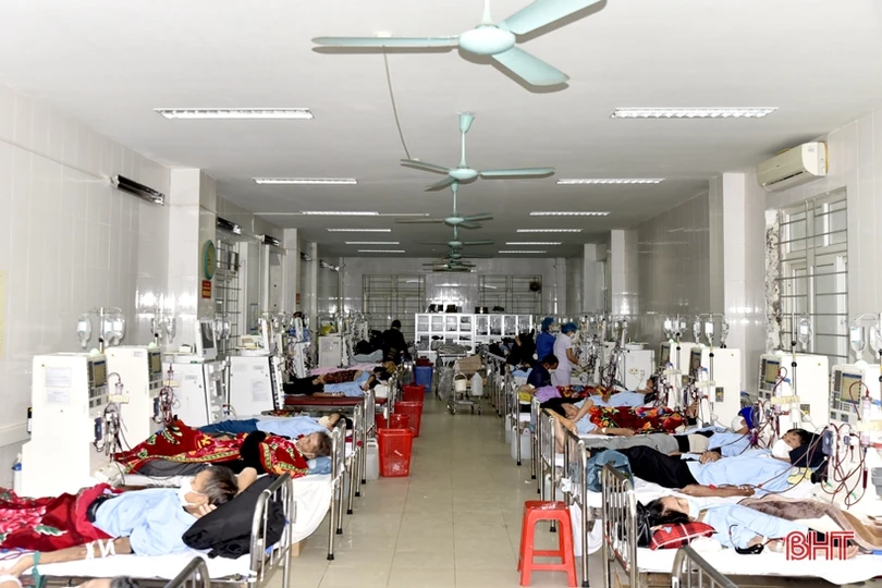 Ca chạy thận cuối cùng của năm tại Bệnh viện Đa khoa tỉnh Hà Tĩnh