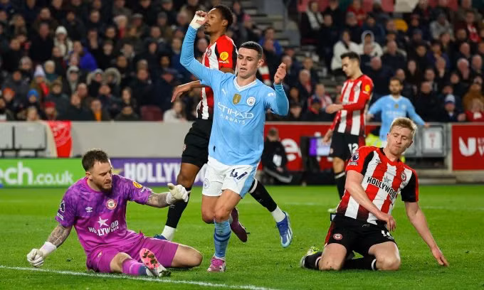 Man City thắng nhờ hat-trick của Foden