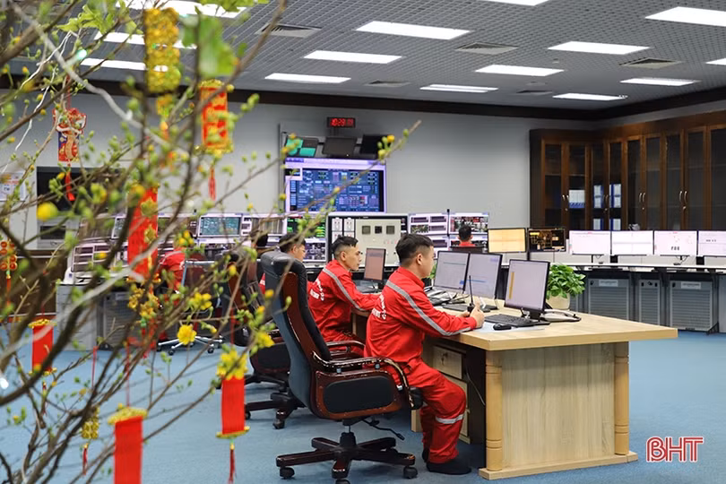 Tết tại Nhà máy Nhiệt điện lớn nhất miền Trung