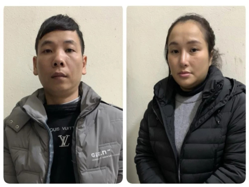 Nguyễn Trường Sơn và Nguyễn Ngọc Diễm. Ảnh: BCA Bộ Công an phá đường dây mua bán thận gần 1 tỉ đồng/quả