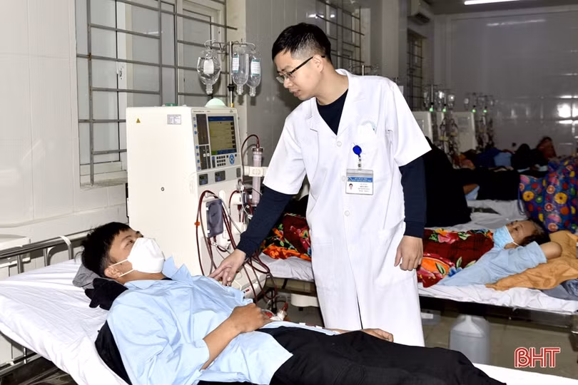 Ca chạy thận cuối cùng của năm tại Bệnh viện Đa khoa tỉnh Hà Tĩnh