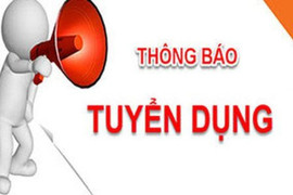 Trung tâm Quan trắc tài nguyên và môi trường tuyển dụng 8 viên chức 