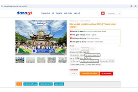 Đặt vé Bà Nà Hills trực tuyến với 5 bước tại DANATICKET.COM