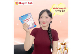 Địa chỉ sản xuất khẩu trang y tế 5D hương quế chất lượng, uy tín