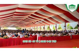 Xu hướng thuê nhà bạt không gian chuyên nghiệp cho sự kiện hiện nay