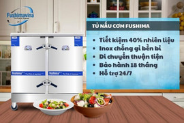 Giải pháp nấu cơm công nghiệp thông minh: Tủ nấu cơm Fushimavina