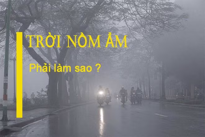 Mẹo hay đối phó với tiết trời nồm