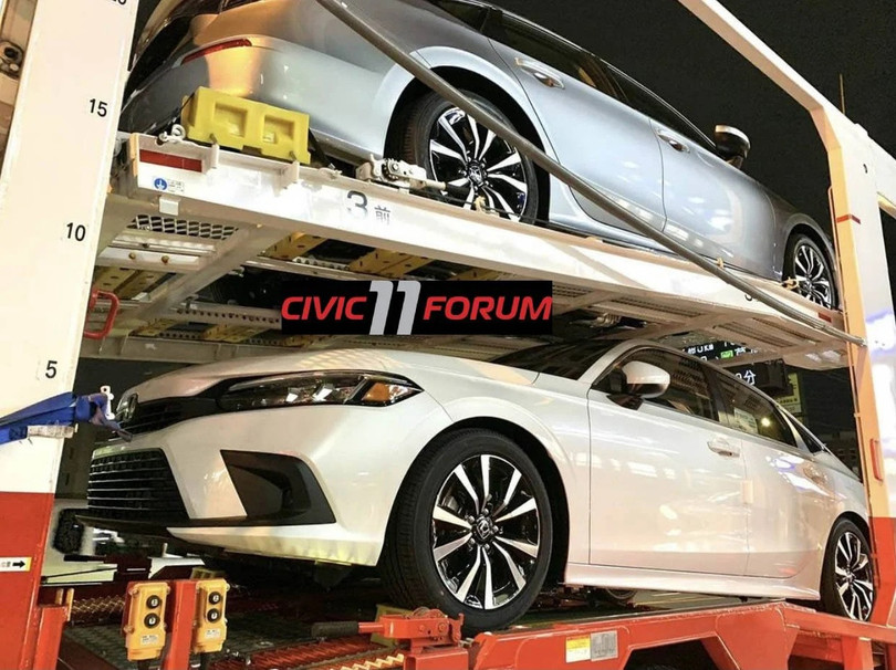 Lộ ảnh thực tế Honda Civic 2022
