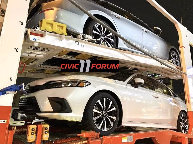Lộ ảnh thực tế Honda Civic 2022