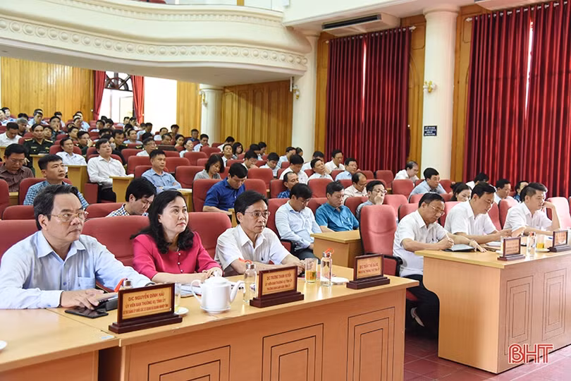 Các địa phương ở Hà Tĩnh xây dựng chương trình hành động thực hiện Nghị quyết Đại hội XIII đảm bảo sát thực tiễn