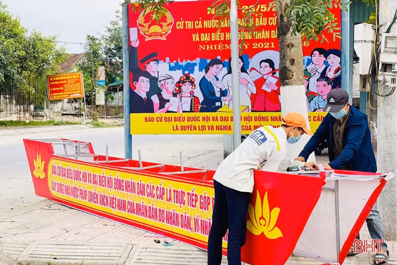 Thạch Hà đa dạng hóa hình thức tuyên truyền hướng về ngày hội bầu cử ĐBQH, HĐND