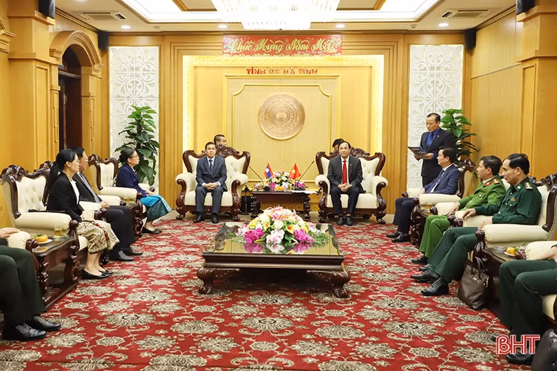 Thắt chặt quan hệ hữu nghị giữa Hà Tĩnh với các tỉnh nước bạn Lào