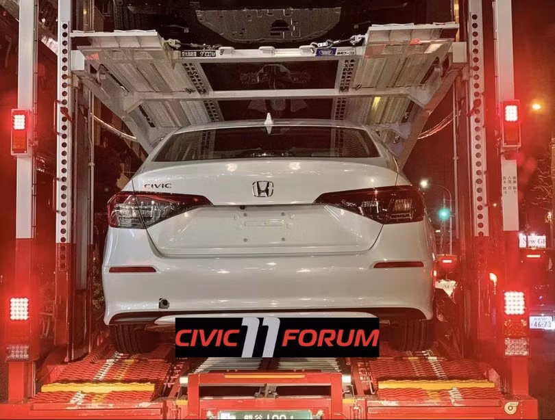 Lộ ảnh thực tế Honda Civic 2022