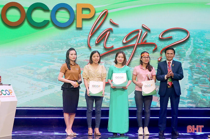 Can Lộc: Gia Hanh, Khánh Vĩnh Yên nhất cuộc thi “OCOP là gì?”