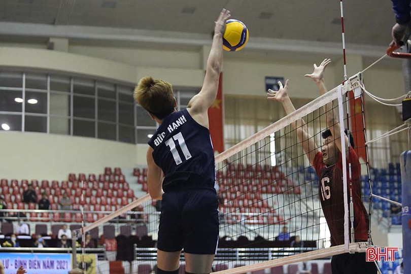 Bóng chuyền Hà Tĩnh thua Thể Công 0-3 vòng bảng Cúp Hoa Lư - Bình Điền 2021