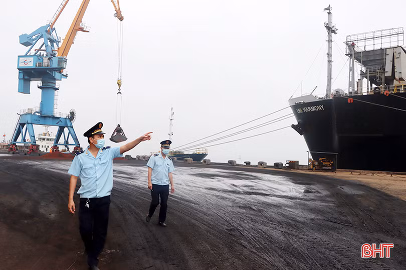 Hải quan Vũng Áng thu ngân sách tăng 41,5% so với cùng kỳ