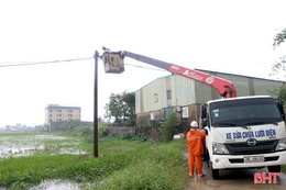 Đảm bảo an toàn điện trước diễn biến mưa lũ phức tạp