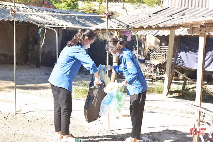 Vì môi trường xanh, thanh niên Thành Sen tích cực hành động