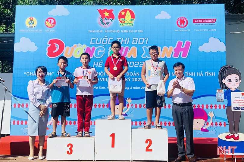 100 vận động viên tranh tài trên “Đường đua xanh” ở TP Hà Tĩnh