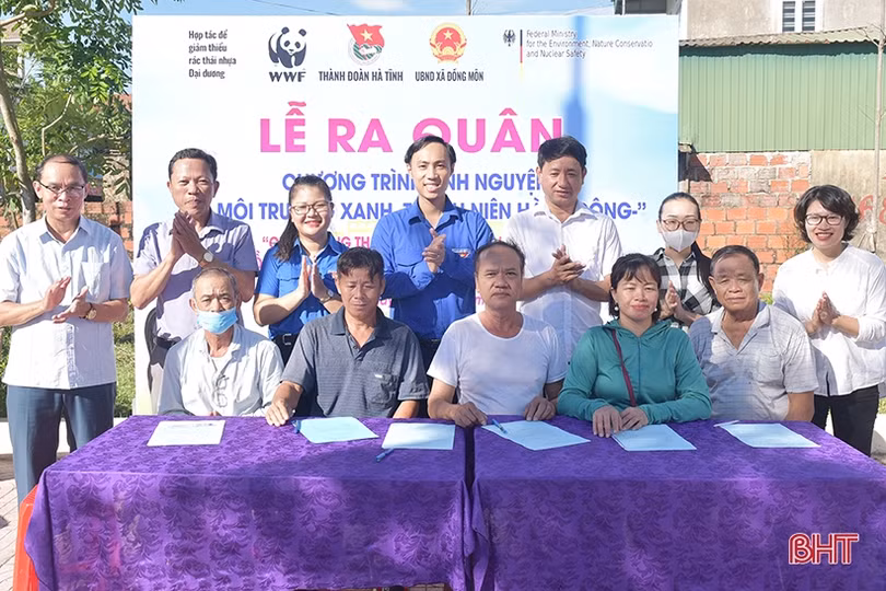 Vì môi trường xanh, thanh niên Thành Sen tích cực hành động