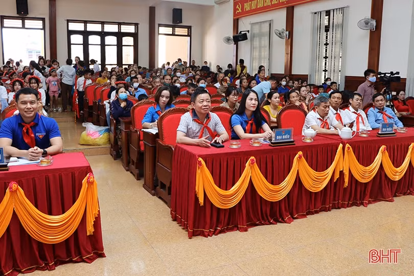 Sôi nổi liên hoan các mô hình sinh hoạt tập thể thiếu nhi hè ở Cẩm Xuyên