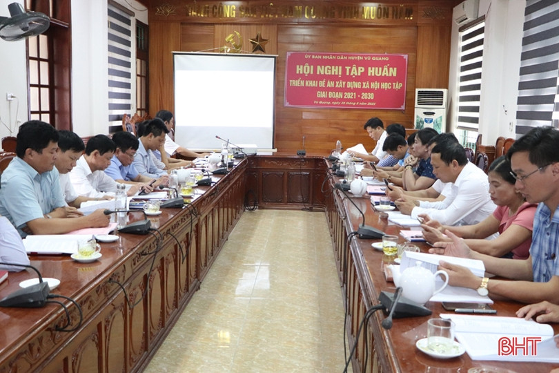 Nâng cao năng lực thực hiện công tác khuyến học, khuyến tài trên địa Vũ Quang