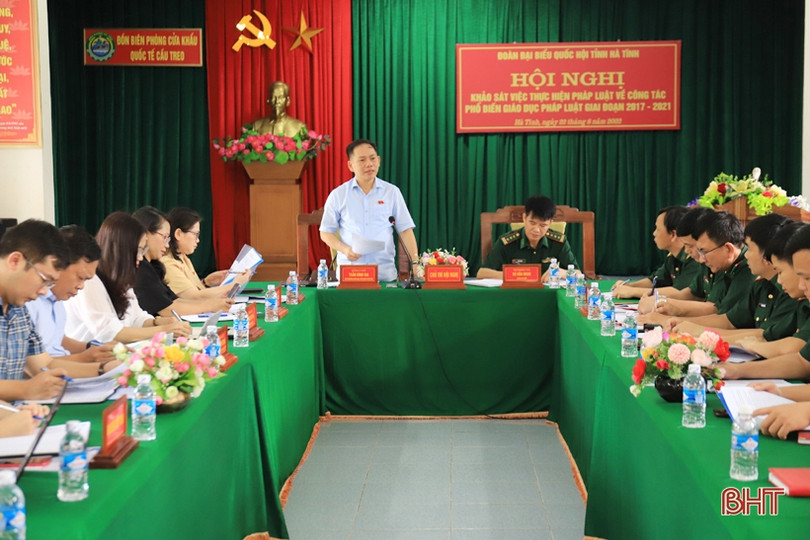 Hương Sơn cần nâng cao hiệu quả hoạt động của Hội đồng Phổ biến giáo dục pháp luật