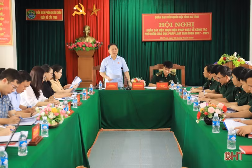 Hương Sơn cần nâng cao hiệu quả hoạt động của Hội đồng Phổ biến giáo dục pháp luật