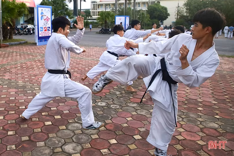 Ra sức luyện tập, quyết tâm giành huy chương tại Đại hội Thể dục thể thao Hà Tĩnh