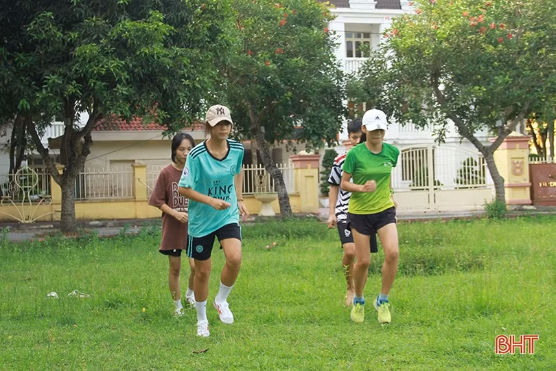 Ra sức luyện tập, quyết tâm giành huy chương tại Đại hội Thể dục thể thao Hà Tĩnh