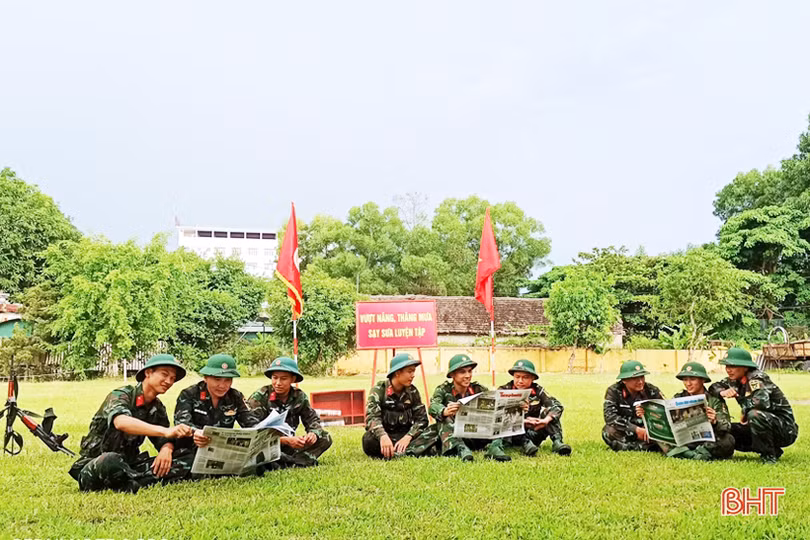 Chuyển biến rõ nét về xây dựng môi trường văn hóa trong quân đội ở Hà Tĩnh