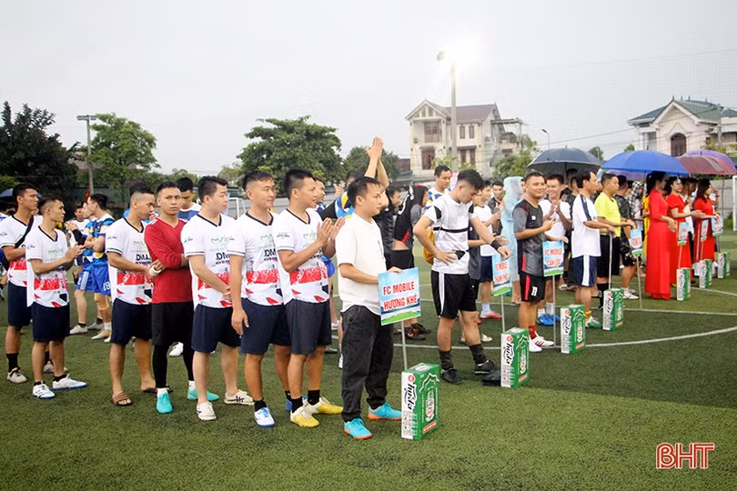 FC Mobile TP Hà Tĩnh 1 vô địch Giải Bóng đá Mobile Hà Tĩnh 2022