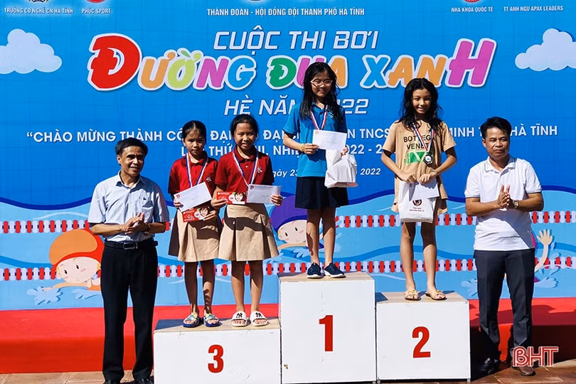 100 vận động viên tranh tài trên “Đường đua xanh” ở TP Hà Tĩnh