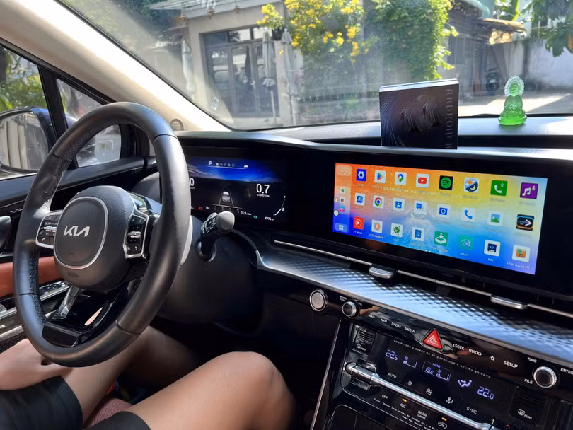 Chi tiền triệu nâng cấp màn hình ôtô