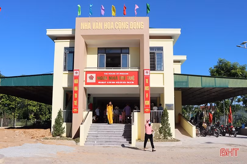 Cẩm Xuyên ra mắt nhà văn hóa cộng đồng - ngôi nhà trí tuệ thứ 3