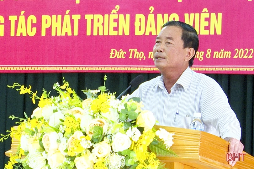 Đức Thọ tiếp tục nâng cao chất lượng sinh hoạt chi bộ cơ sở