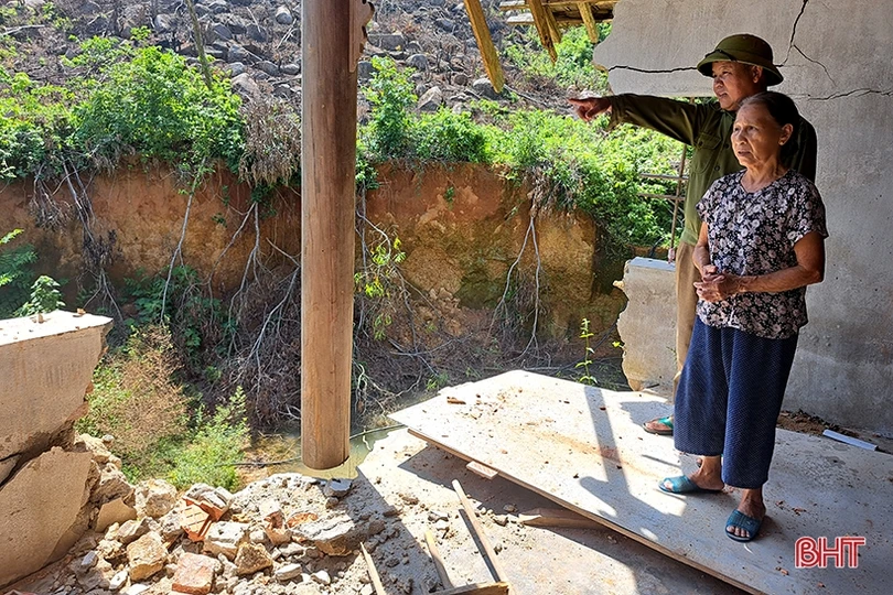 3,5 tỷ đồng khắc phục sạt lở tuyến kênh “uy hiếp” nhiều nhà dân ở Nghi Xuân