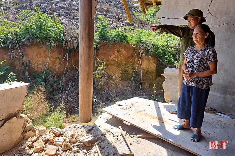 3,5 tỷ đồng khắc phục sạt lở tuyến kênh “uy hiếp” nhiều nhà dân ở Nghi Xuân