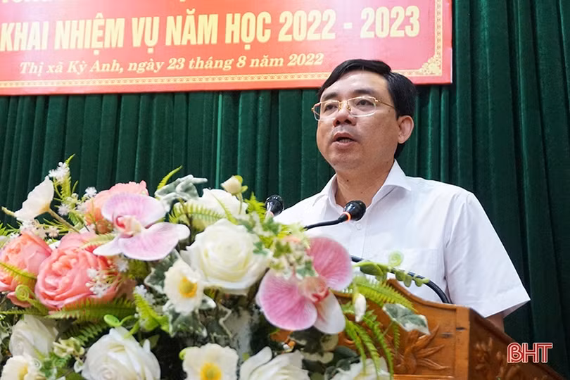 TX Kỳ Anh tập trung xây dựng môi trường giáo dục lành mạnh, thân thiện